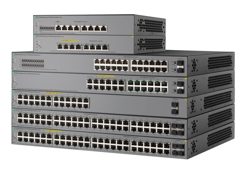 Веб-управляемые коммутаторы Ethernet с фиксированным числом портов для предприятий малого бизнеса.
